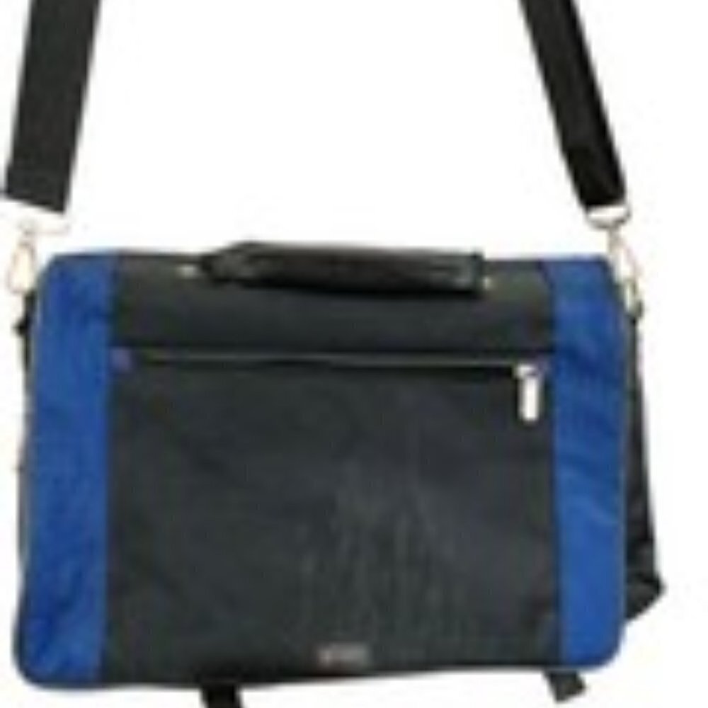 Foray Black & Blue laptop bag